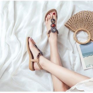 Giày sandal da