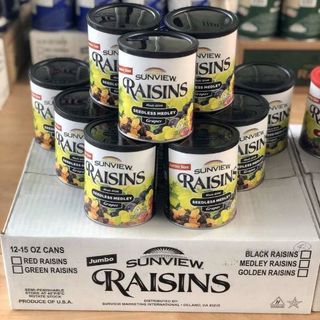 Nho Raisin Mỹ
