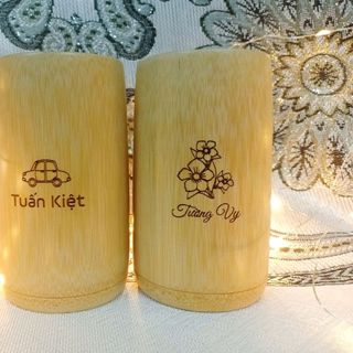 Cốc tre 300ml-350ml- Quà tặng ý nghĩa bảo vệ môi trường