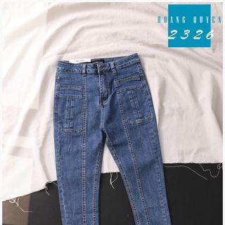 Quần jean nữ 8 tất cao cấp hot Anfa