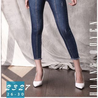 Quần jean nữ 8 tất cao cấp hot Anfa
