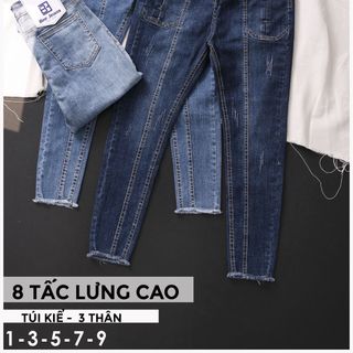 Quần jean nữ 8 tất cao cấp hot Anfa