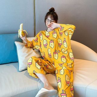 BỘ Đồ NGỦ TÚI TAY DÀI RỘNG NGỐ