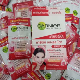 Kem dưỡng da Garnier thái lan hộp 6 gói màu đỏ giá sỉ