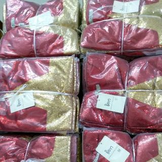 Áo cờ VN kim sa 2 lớp