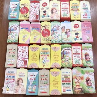 GIÁ SỈ BAO LÌ XÌ TẾT NĂM 2020 - TẶNG TÚI BÓNG ĐỰNG LÌ XÌ