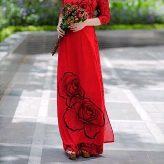 set đầm in hoa