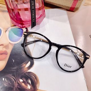 Kính mắt mèo gọng gắn hạt xoàn