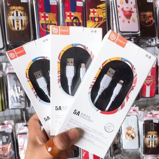 CÁP SẠC BOLIDUO X18 5A MICRO TYPE-C IPHONE MUA 10 TẶNG 1