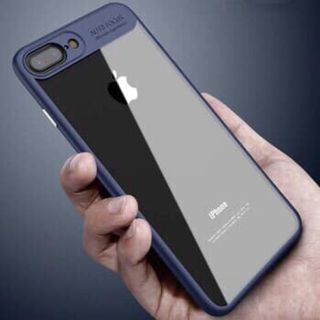 ỐP AUTO FOCUS VIỀN MÀU LƯNG TRONG FULL MÃ IPHONE