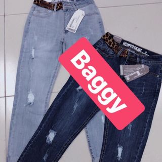 Quần jean nữ baggy