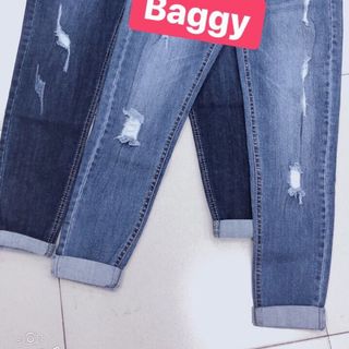 Quần jean nữ baggy