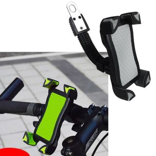 ĐỔ SỈ Giá đỡ điện thoại xe máy - lắp gương - LOẠI XỊN -