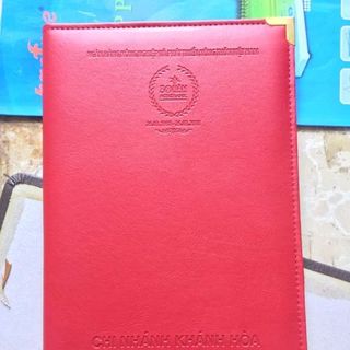 làm sổ bìa da giá rẻ