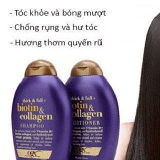 Dầu gội xả BIOTIN CHAI LỚN 750ml