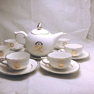 bộ trà bộ ấm chén in logo theo yêu cầu