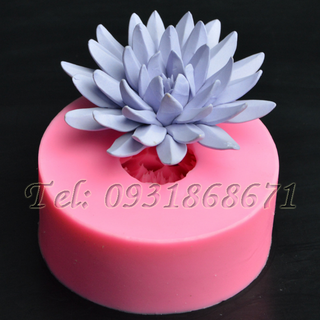 Khuôn rau câu silicon hoa súng – Mã số 229