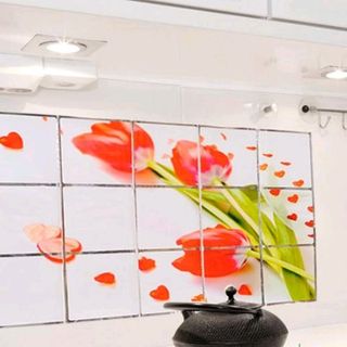 MIẾNG DÁN CÁCH NHIỆT NHÀ BẾP CHỐNG DẦU MỠ - KICK THƯỚC 45CM X 75CM sp mới