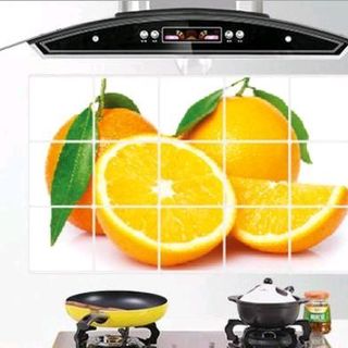 MIẾNG DÁN CÁCH NHIỆT NHÀ BẾP CHỐNG DẦU MỠ - KICK THƯỚC 45CM X 75CM sp mới