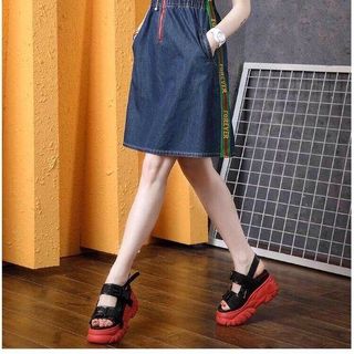 đầm jean dj