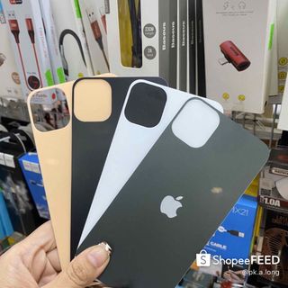 KÍNH CƯỜNG LỰC SAU MÀU IPHONE 11 PRO 11 PRO MÃ