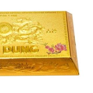 Bánh Đậu Xanh Tiên Dung THỎI VÀNG NHỎ Quà Tết 120g - Đặc Sản Hải Dương - Date Mới Tvbmart