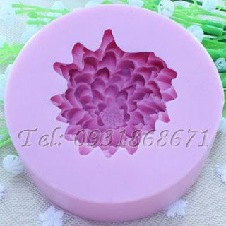 Khuôn rau câu silicon cúc đại đóa - Mã số 14B