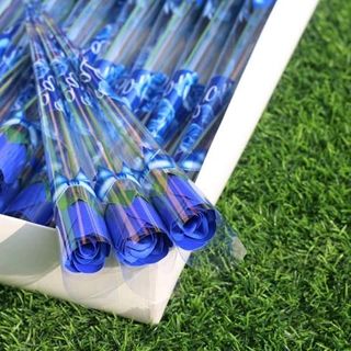 Hoa sáp thơm nguyên cây hàng y hình hoa hồng sáp