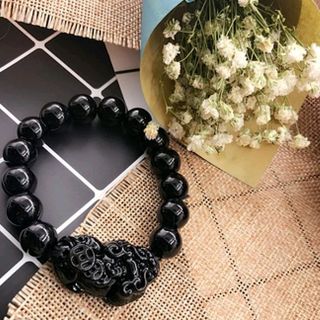 chuỗi đeo tay 10li mặt tỳ hưu