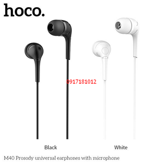 TAI NGHE NHỰA TPE JACK 3.5MM CÓ MIC HOCO M40 - DÀI 1.2M giá sỉ