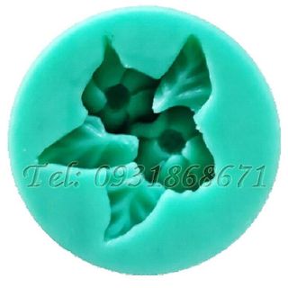 Khuôn rau câu silicon bông dừa cạn - Mã số 159