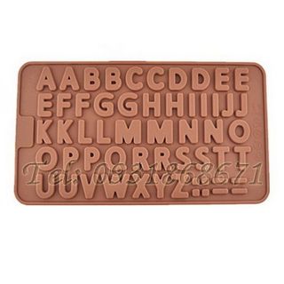 Khuôn rau câu silicon chữ cái in hoa – Mã số 261