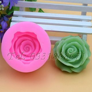 Khuôn rau câu silicon hoa hồng - Mã số 20