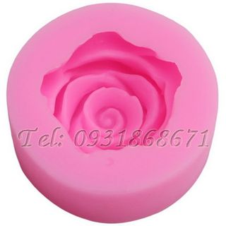 Khuôn rau câu silicon hoa hồng - Mã số 20