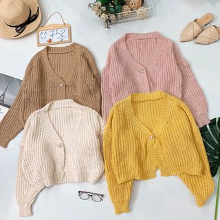 Áo cardigan len móc Áo khoác len siêu cấp giá sỉ