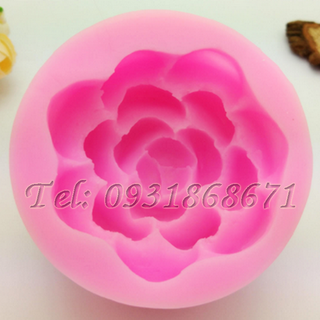 Khuôn rau câu silicon sen đá 4 tầng - Mã số 198