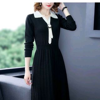 đầm xòe len