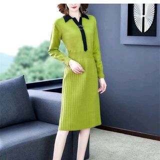 đầm xòe len