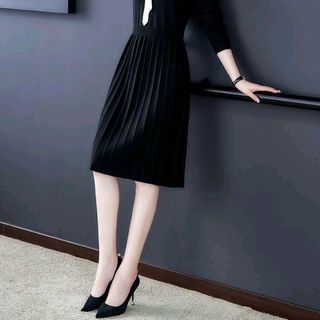 đầm xòe len