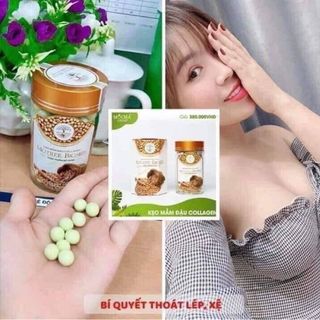 Kẹo mầm đậu collagen tăng vòng 1 giá sỉ