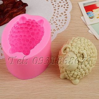 Khuôn rau câu silicon con cừu - Mã số 81
