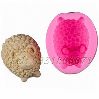 Khuôn rau câu silicon con cừu - Mã số 81