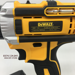 MÁY KHOAN PIN DeWALT 26V 3 CHỨC NĂNG