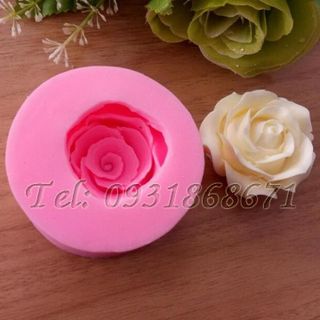 Khuôn rau câu silicon hồng cánh mỏng - Mã số 43