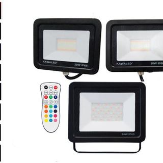 Đèn Pha Led Đổi Màu Điều Khiển Từ Xa