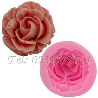 Khuôn rau câu silicon hoa hồng - Mã số 20N