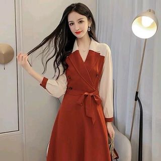 đầm phối kim sa hàng nhập