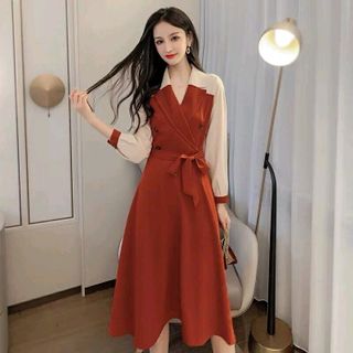 đầm phối kim sa hàng nhập