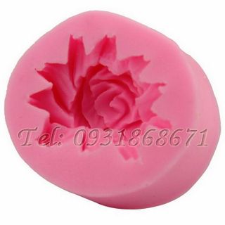 Khuôn rau câu silicon hoa hồng xéo - Mã số 32