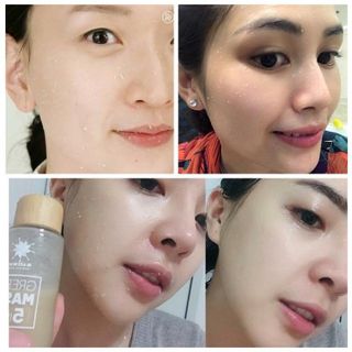 Mặt nạ tẩy tế bào chết Genie green mask 5in1